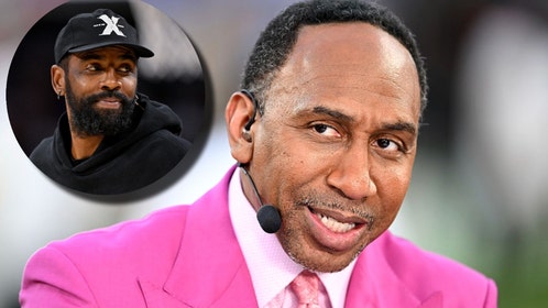 Stephen A. Smith and Kyrie Irving