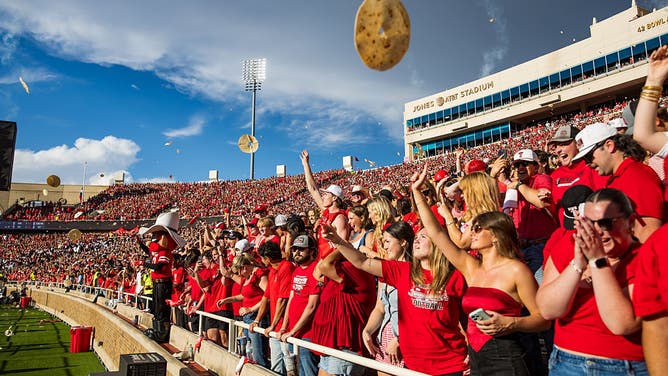 Texas Tech Attempting To Identify Fan Accused Of Throwing Pocket Knife At Kansas Staffer