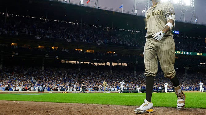 WATCH: Padres Players, Coaches, Held Back From Umpires In Dugout After Loss To Cubs