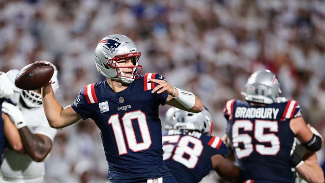 Drake Maye Makes A Splash On Sunday Night Football In His NFL Prime Time Debut