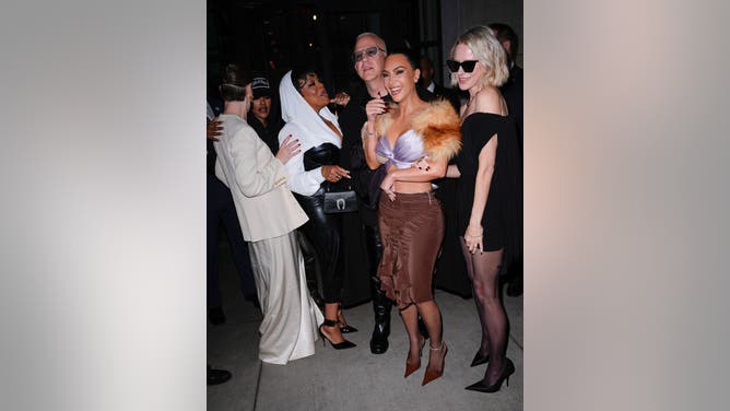 Kim Kardashian butt All's Fair premiere