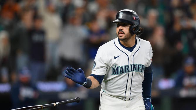 Eugenio Suarez of the Seattle Mariners