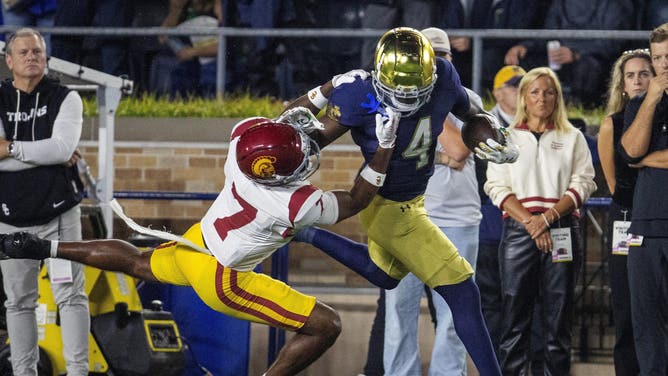 Potential Last Ever USC-Notre Dame Filled With Fireworks Early