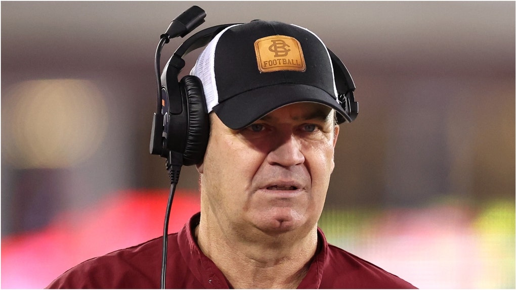 Boston College coach Bill O'Brien flipped out over a simple question about the team struggling and how fans should feel. Watch a video of his comments. (Photo by Sam Hodde/Getty Images)
