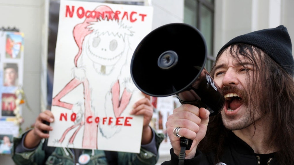 Well, it's here. The Starbucks Red Cup Rebellion is underway at locations around the country. 