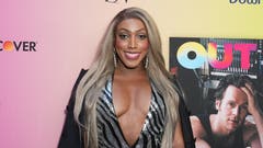 Giselle Kristina Byrd attends the Out And Advocate Magazine Pride Cover Party at Somewhere Nowhere NYC on June 03, 2024 in New York City.