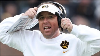 Missouri coach Eli Drinkwitz claimed that college football isn't all about making the playoff. What did he say? Watch a video of his comments. (Photo by Scott Winters/Icon Sportswire via Getty Images)
