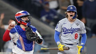 Los Angeles Dodgers Kike Hernandez screaming