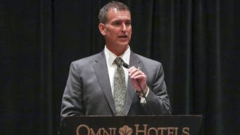 Baylor AD and CFP Chair Mack Rhoades is under investigation for alleged sideline altercation with a player and coach. (Mandatory Credit: Kevin Jairaj-USA TODAY Sports)