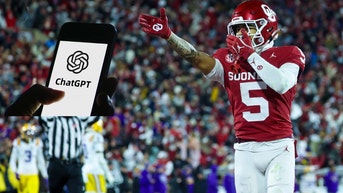 Oklahoma Sooners and Chat GPT Logo