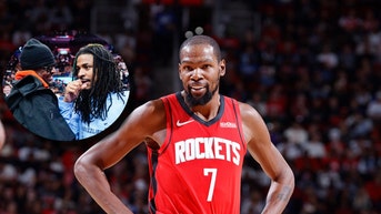 Kevin Durant trash talks Ja Morant's dad.