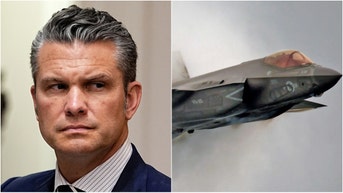 Pete Hegseth announces Operation Southern Spear. (Photo by Nick Ut/Getty Images and Photographer: Aaron Schwartz/CNP/Bloomberg via Getty Images)