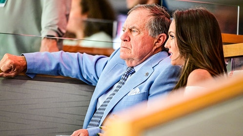 Bill Belichick and Jordon Hudson. 