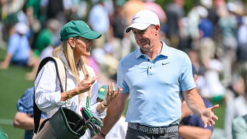 Rory McIlroy and wife, Erica.