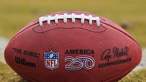 NFL America 250 football (Courtesy NFL)