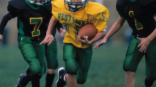 youth football coach knocked out