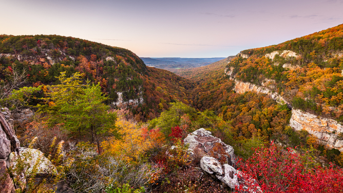 A Perfect Fall 'Glamping' & Hiking Weekend Just Outside Chattanooga