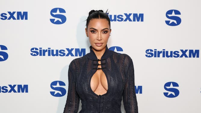 Kim Kardashian see-through dress