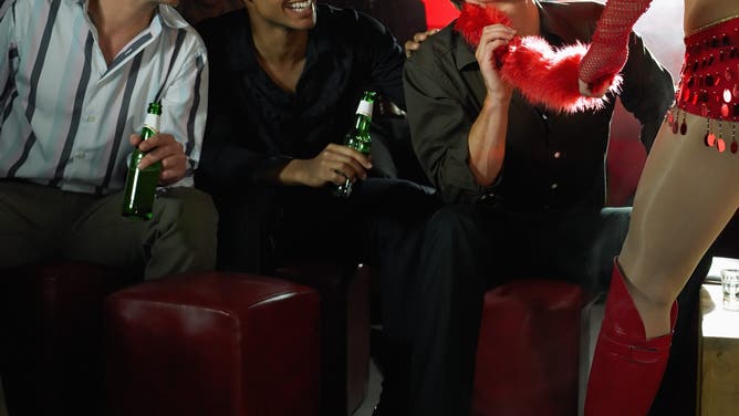 strip club bachelor party