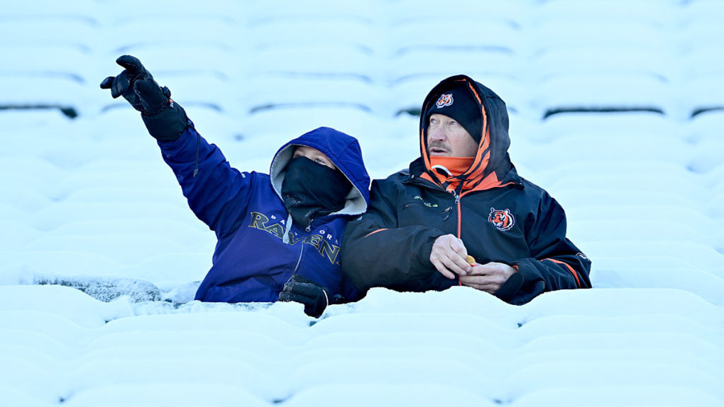 Bengals Take Fan Suffering To New Level By Leaving Snow On Stadium Seats