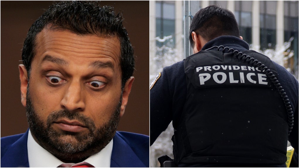 Tim Dillon roasted the Brown University shooting. (Photo by Chip Somodevilla/Getty Images and Photo by Jessica Rinaldi/The Boston Globe via Getty Images)