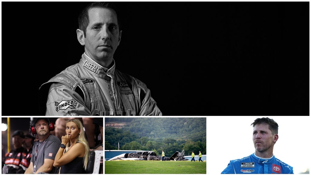 Another NASCAR name you should know alongside Greg Biffle, Denny Hamlin yells at poor Larry McReynolds and Taylor Reimer hits the beach.