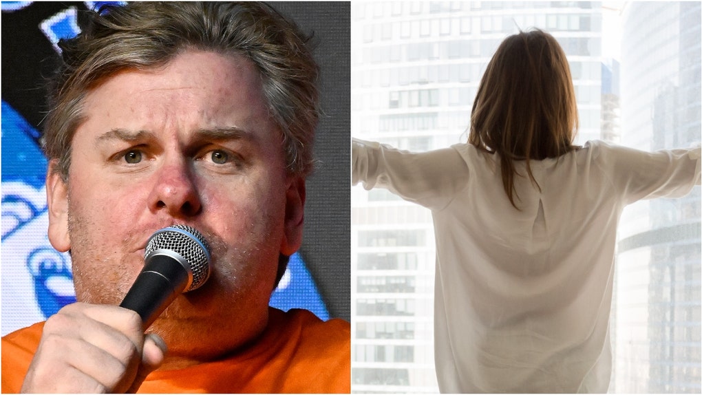 Tim Dillon goes viral with another rant. (Photo by Michael S. Schwartz/Getty Images and Getty Images Creatives)