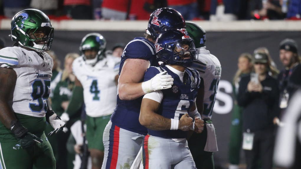 Ole Miss Rebels and Tulane Green Wave