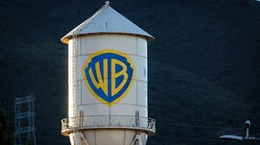 The Warner Bros. Studios watertower before the purchase by Netflix