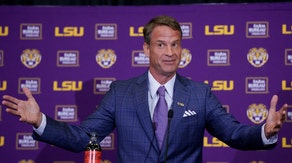 Lane Kiffin at the LSU introductory press conference