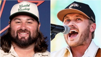 Koe Wetzel and Corey Kent team up for new song Rocky Mountain Low. (Photo by Ed Rode/Getty Images for Spotify and Photo by Danielle Del Valle/Getty Images)