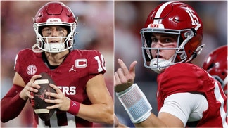 Alabama and Oklahoma released competing hype videos ahead of the College Football Playoff game. Watch the videos. What time is the game? What channel is it on? (Photo by Brian Bahr/Getty Images and Photo by Todd Kirkland/Getty Images)