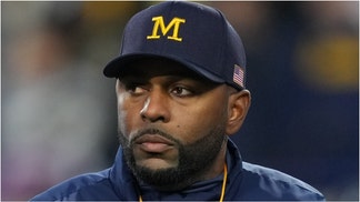 Sherrone Moore (Photo by Raj Mehta/Getty Images)