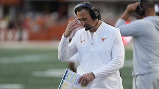 Texas Longhorns head coach Steve Sarkisian