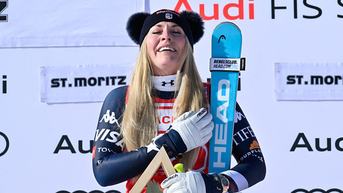 Dismiss this notice.
Lindsey Vonn Is Officially Back, Makes History With World Cup Win At 41