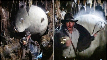 Raiders of the Lost Ark boulder scene