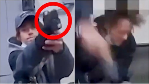 Ohio man filmed trying to shoot a cop. (Credit: Canton Police Department)