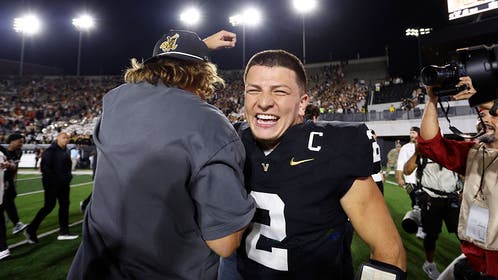 Dievo Pavia of Vanderbilt smiling.