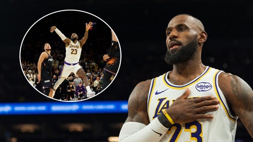 LeBron James against Suns