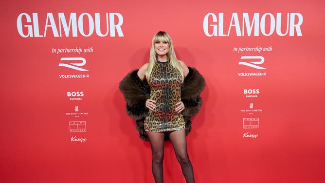 Tis the season for Heidi Klum to go topless