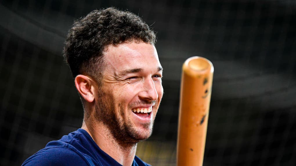 Alex Bregman smiling