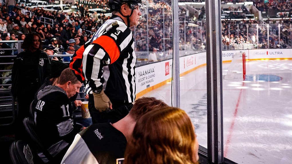 Will Ferrell in ref gear