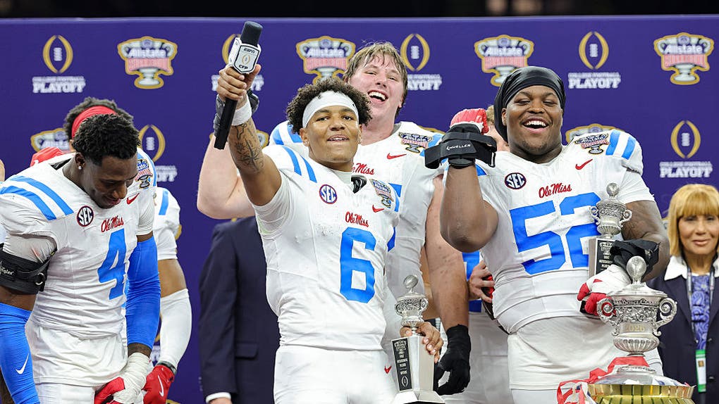 Trinidad Chambliss signs a new deal with Ole Miss, pending NCAA waiver. Transfer portal leads to huge financial figures for QBs