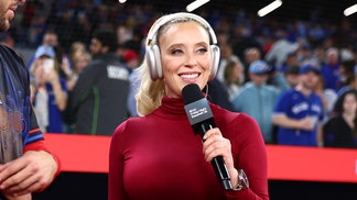 tricia whitaker viral during Indiana Hoosiers national championship win