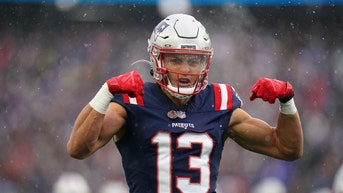 Mack Hollins of the Patriots