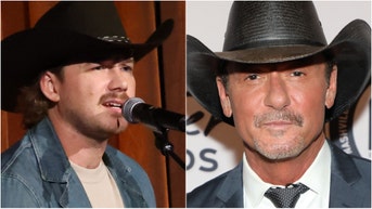 Morgan Wallen, Hardy, Tim McGraw And Eric Church teamed up for the new country music song "McArthur." Listen to the song. What is the song about? What are the reactions? (Photo by Danielle Del Valle/Getty Images and Photo by Mike Coppola/Getty Images for The T.J. Martell Foundation)