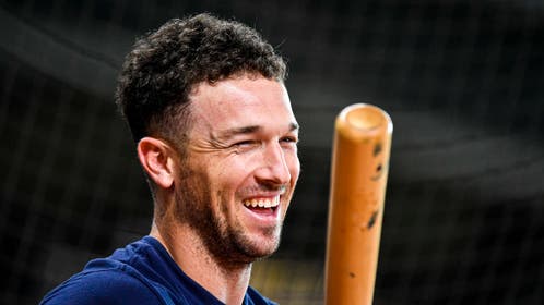 Alex Bregman smiling
