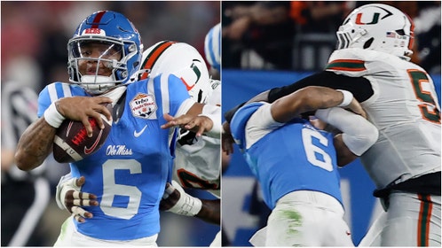 College football fans are crushing the SEC after the conference didn't make the national title for the third straight season. What are the reactions on social media? (Photo by Christopher Hook/Icon Sportswire via Getty Images and Photo by Kevin Abele/Icon Sportswire via Getty Images)