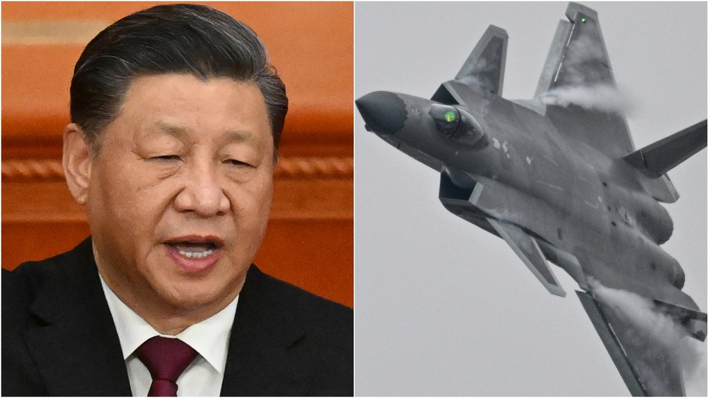 China claims to be planning to to build some kind of futuristic superweapon aircraft. What can it do? Will it ever be built? Can it be shot down? Photo by HECTOR RETAMAL/AFP via Getty Images and Photo by NOEL CELIS/AFP via Getty Images)