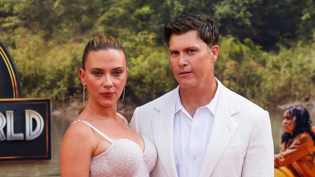 Colin Jost jokes about crotchgate Olympic scandal and his wife Scarlett Johansson enjoying his crotch injections